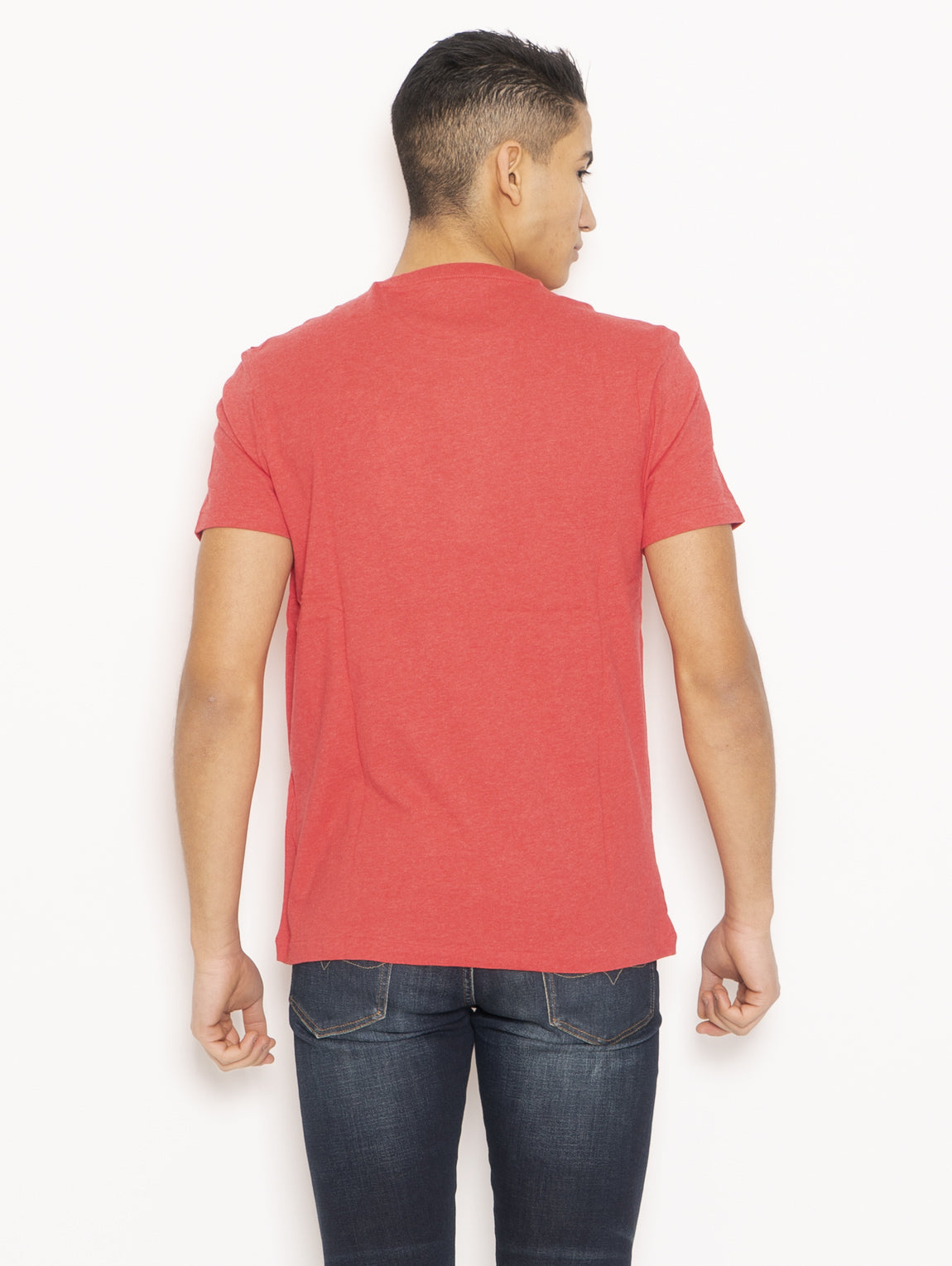 Rotes T-Shirt aus Baumwolle