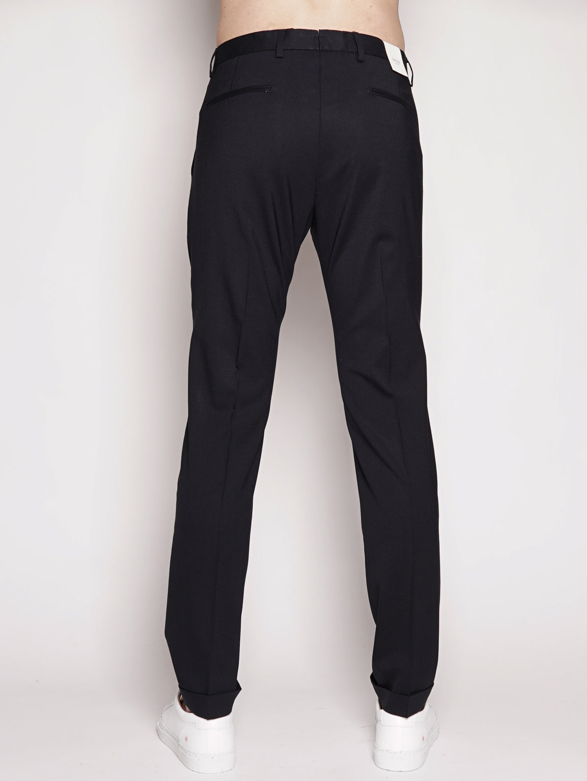 Pantaloni sartoriali in lana stretch - BG03W Blu-Pantaloni-Briglia 1949-TRYME Shop