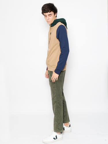 Green Velvet Pants with Tie