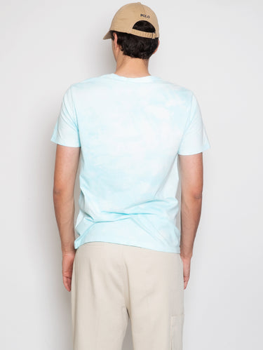 Tie-Dye-T-Shirt mit blauem Polo Bear