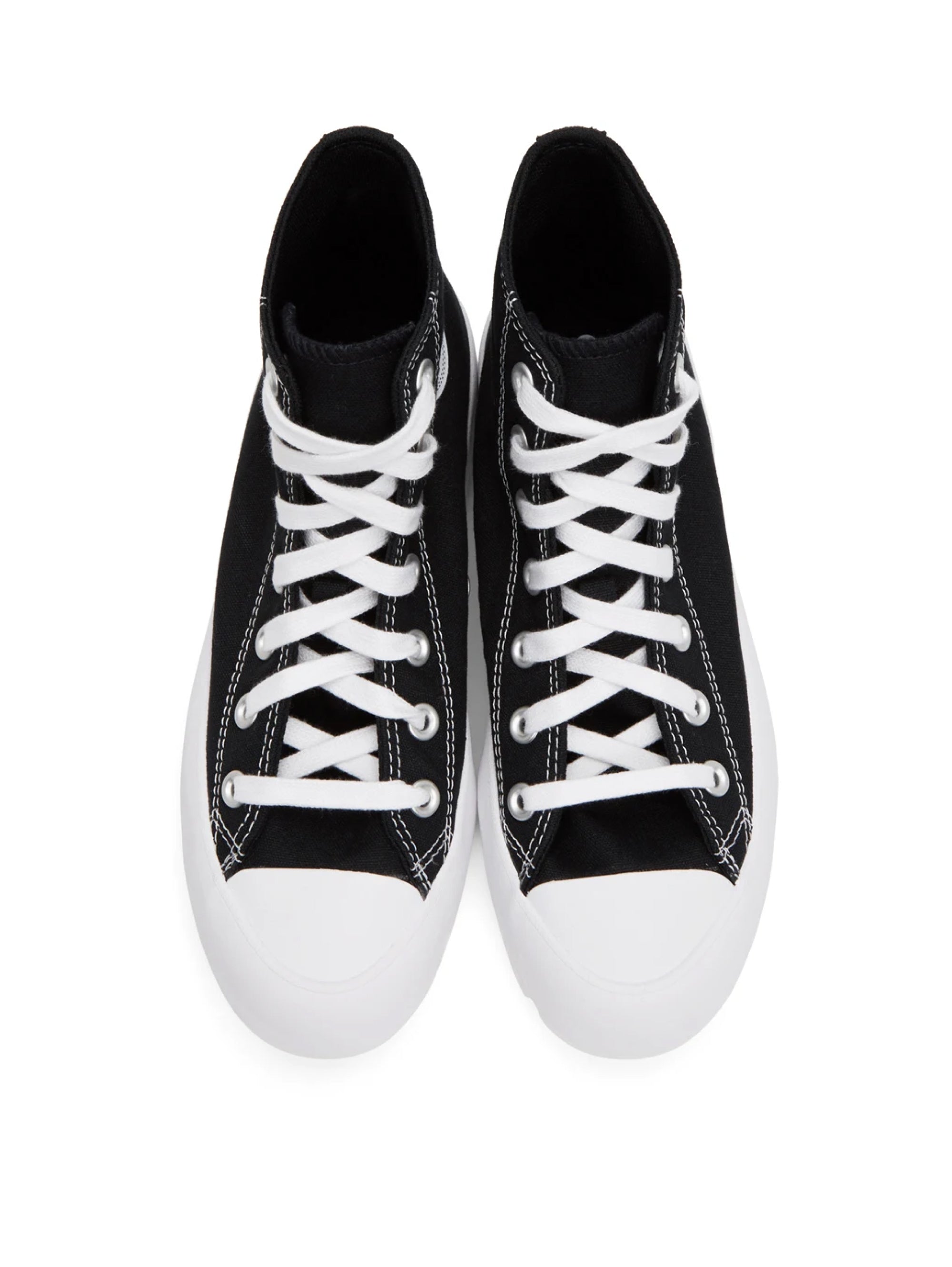 Canvas Sneakers with Black Notched Sole