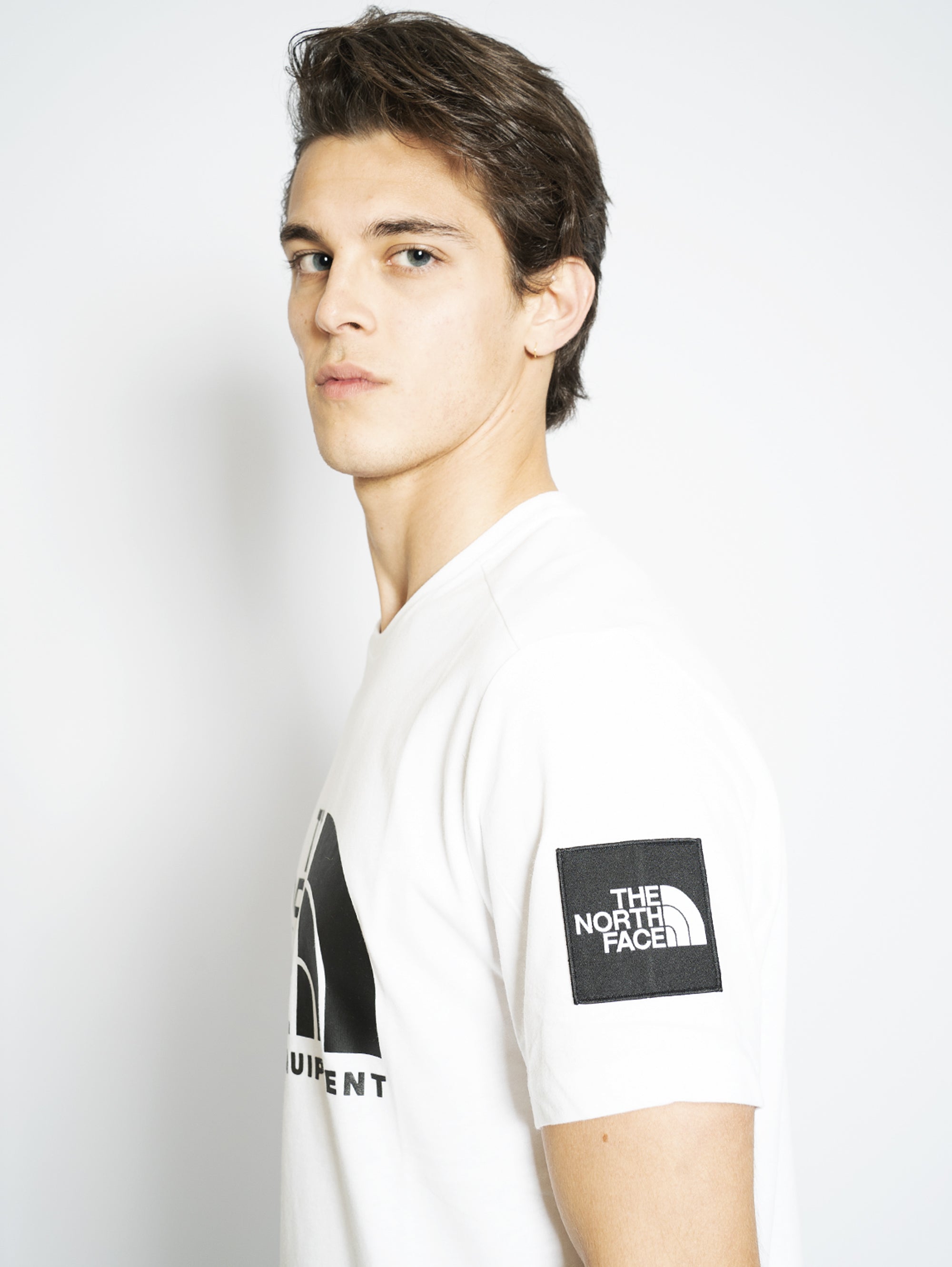 T-shirt con Maxi Logo Bianco