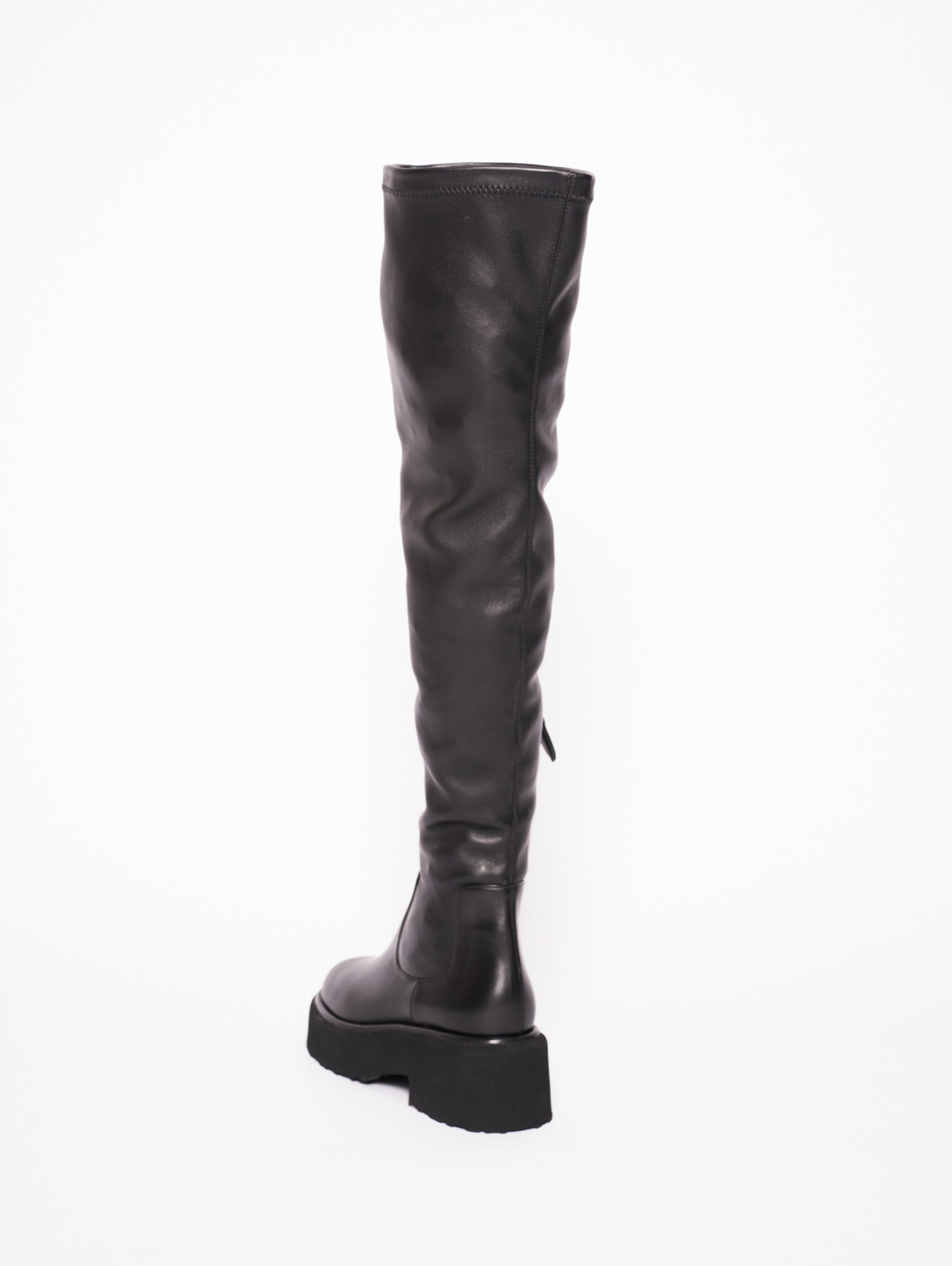 Boot with Black High Leg