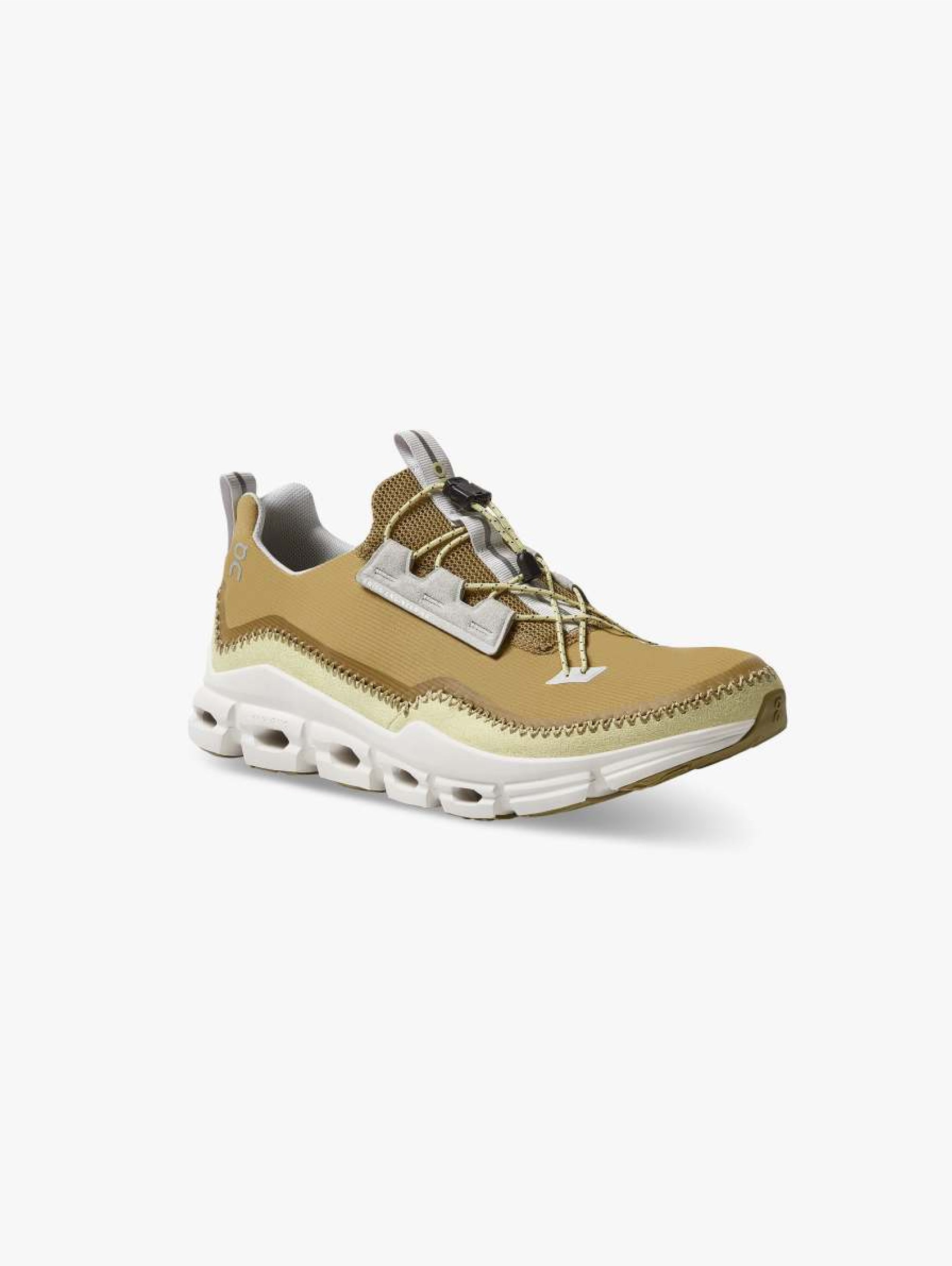 Sneakers with Cloudaway Bronze / White stitching