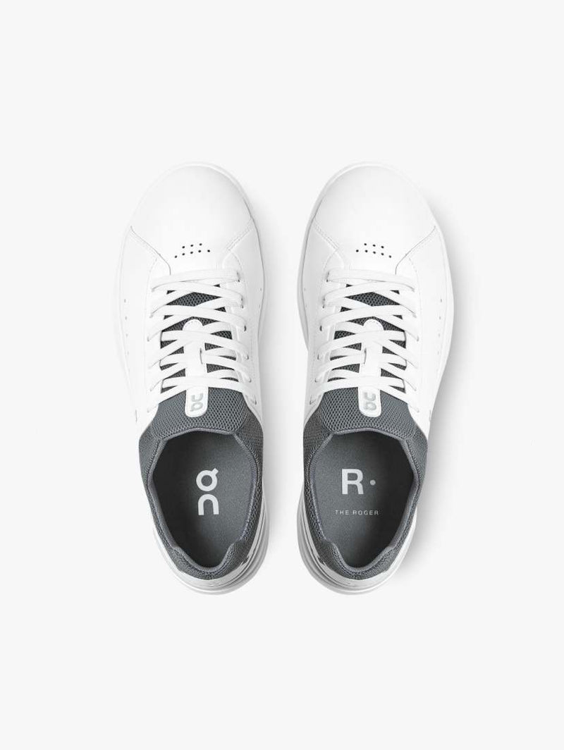 Sneakers The Rogers in Pelle Vegana Bianco/Grigio