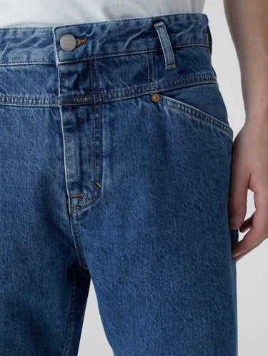 Relaxed-Fit-Jeans in Blau