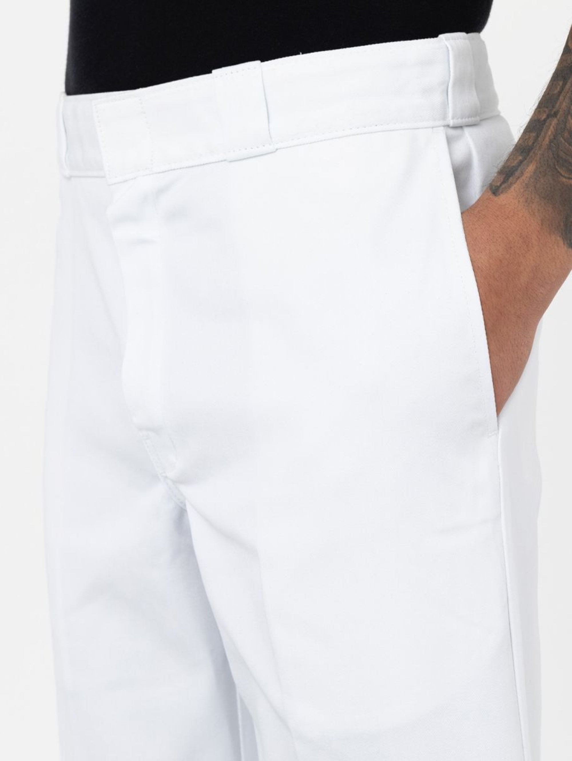 Straight Leg Pants 874 White