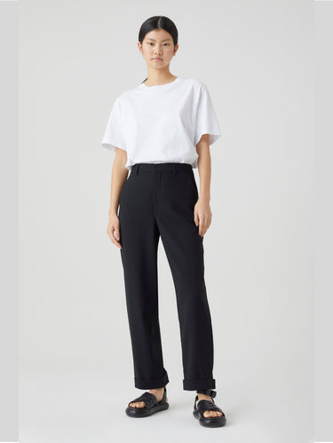 Pantaloni con Pences Nero