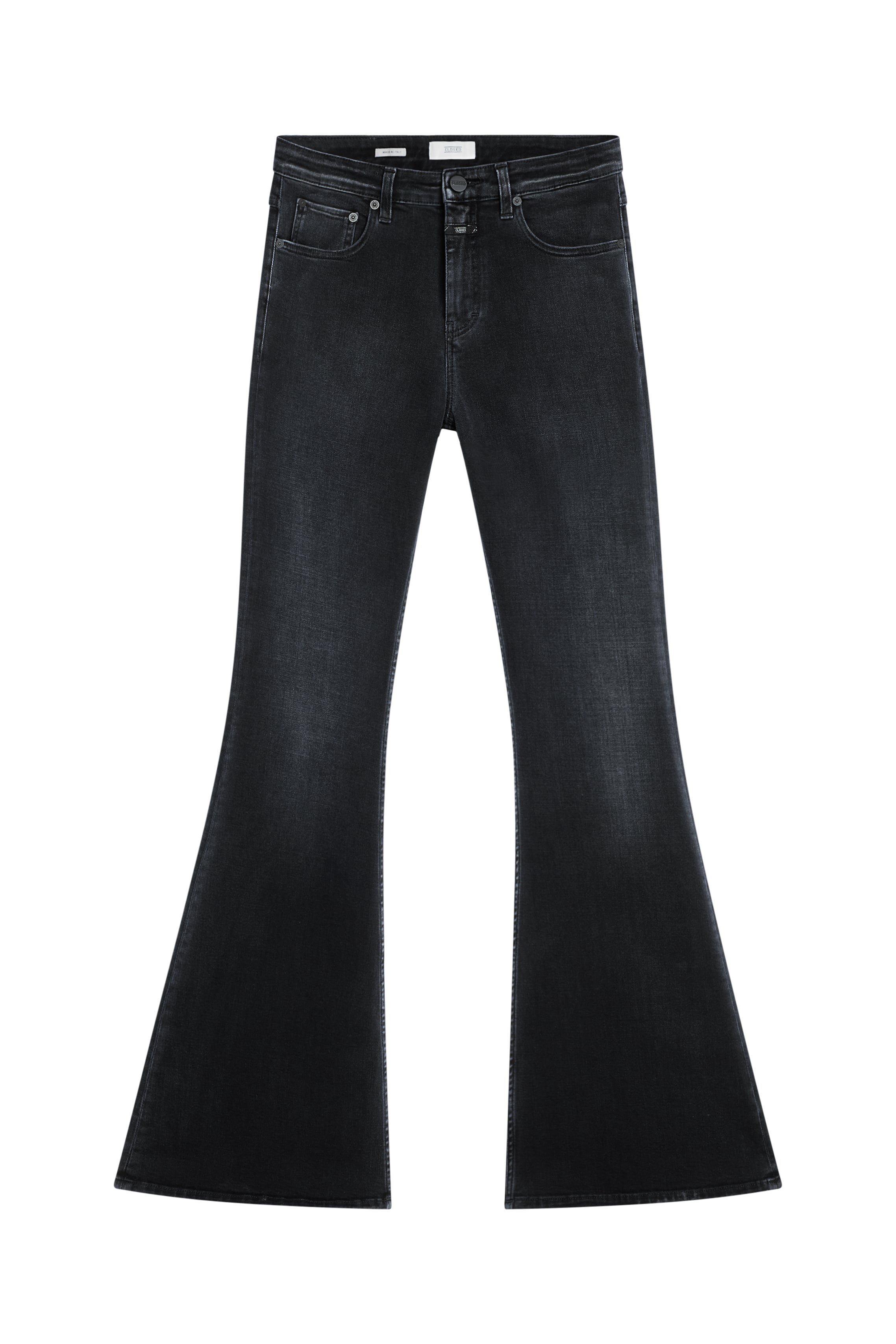 CLOSED-Jeans Flare Grigio Scuro-TRYME Shop