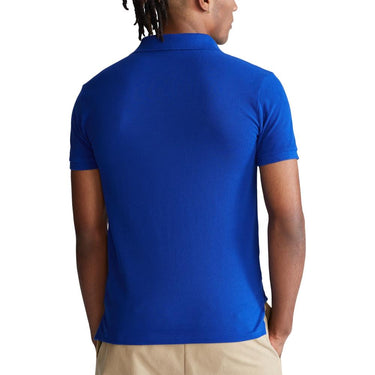 Iris Blue Piqué Polo