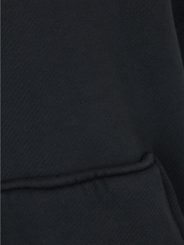 Sweatshirt met capuchon Zwart