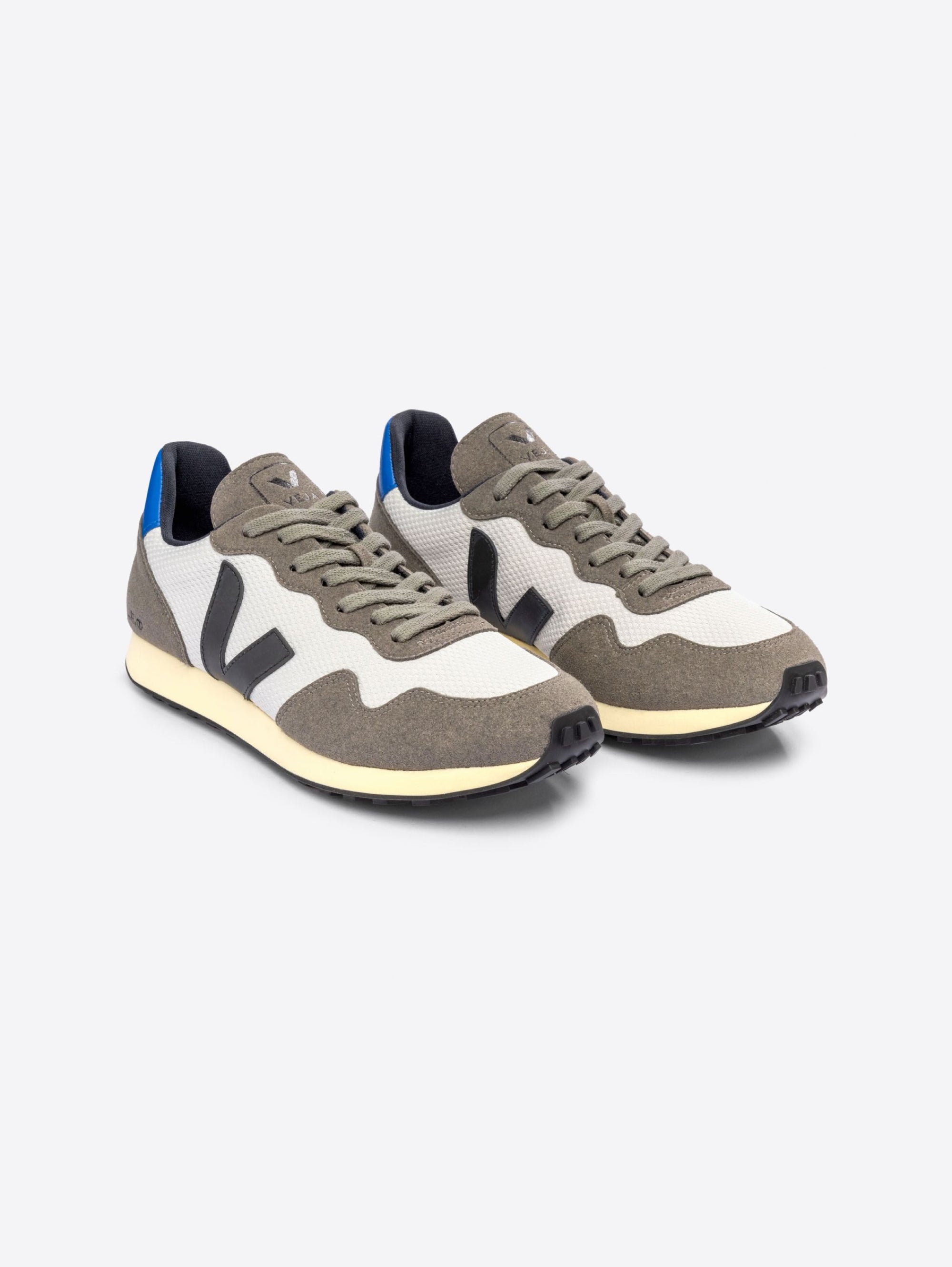Sdu Grey/Black Retro Running Sneakers