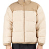 THE NORTH FACE-Piumino in Tessuto Sherpa Beige-TRYME Shop