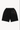 ARIES-Shorts in Felpa Nero-TRYME Shop