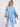 ESSENTIEL ANTWERP-Abito Chemisier con Maniche a Palloncino Blu-TRYME Shop