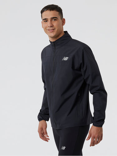 Lightweight Jacket in Technical Fabric Black