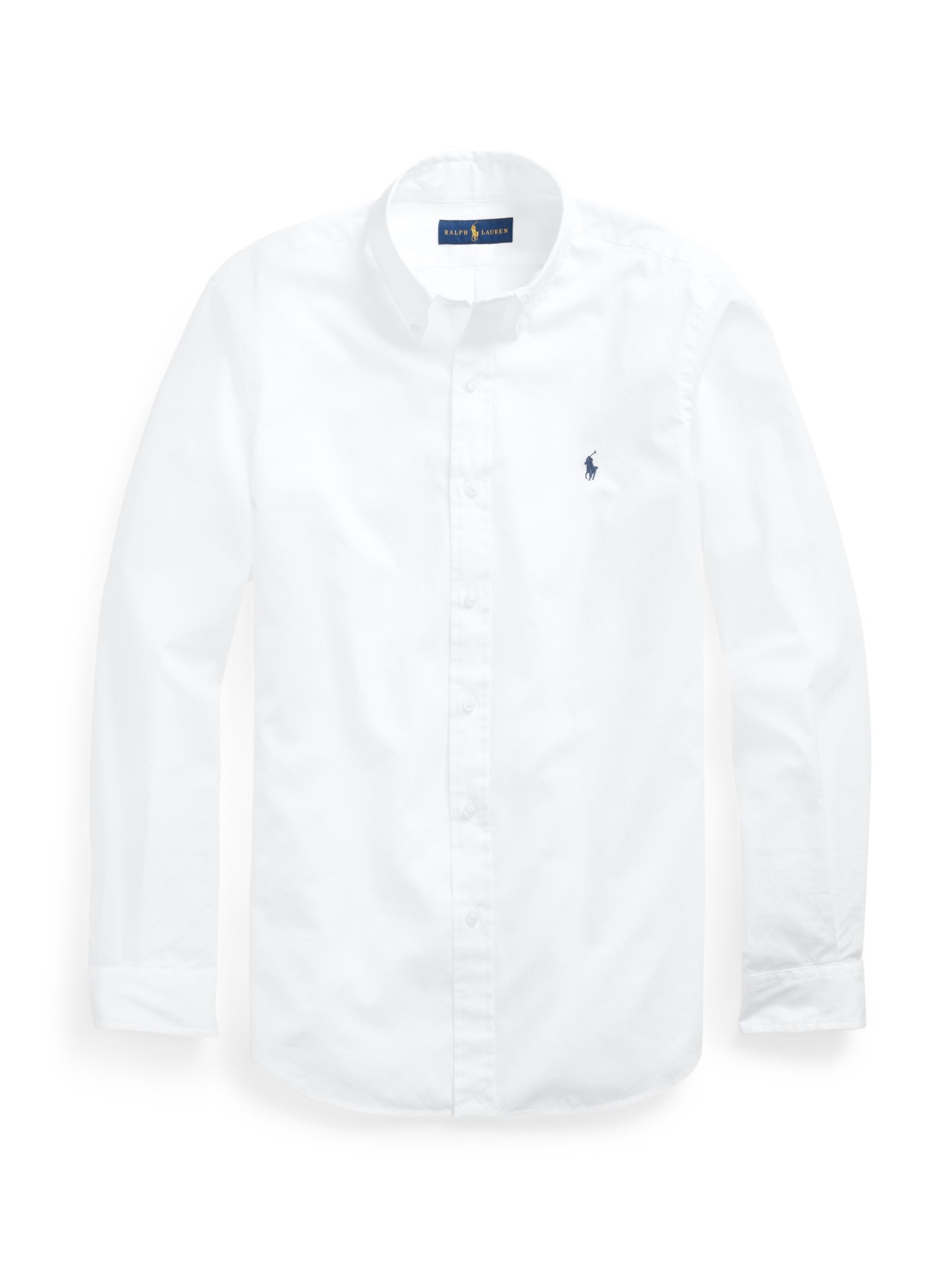 Weißes Twill-Hemd