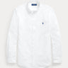 RALPH LAUREN-Camicia in Cotone Custom Fit Bianco-TRYME Shop