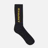 A PAPER KID-Calze in Spugna con Logo Nero-TRYME Shop