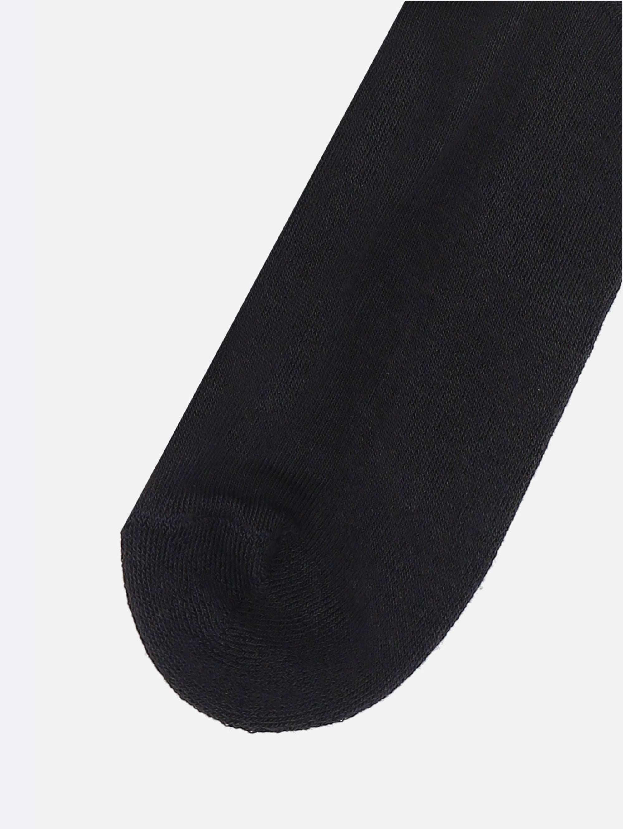Terry Socks with Black Logo