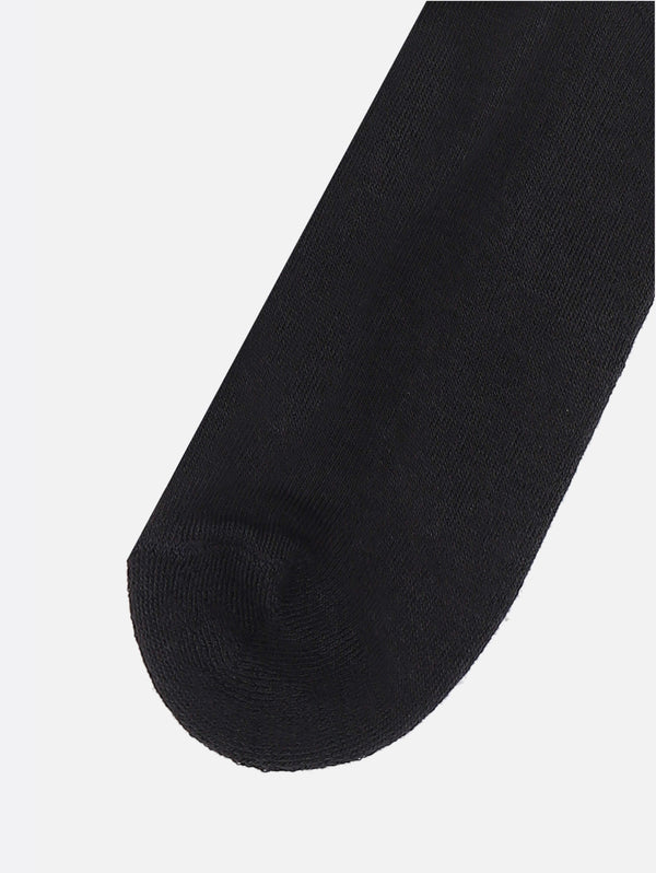 Frottee-Socken mit schwarzem Logo