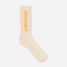 A PAPER KID-Calze in Spugna con Logo Crema-TRYME Shop