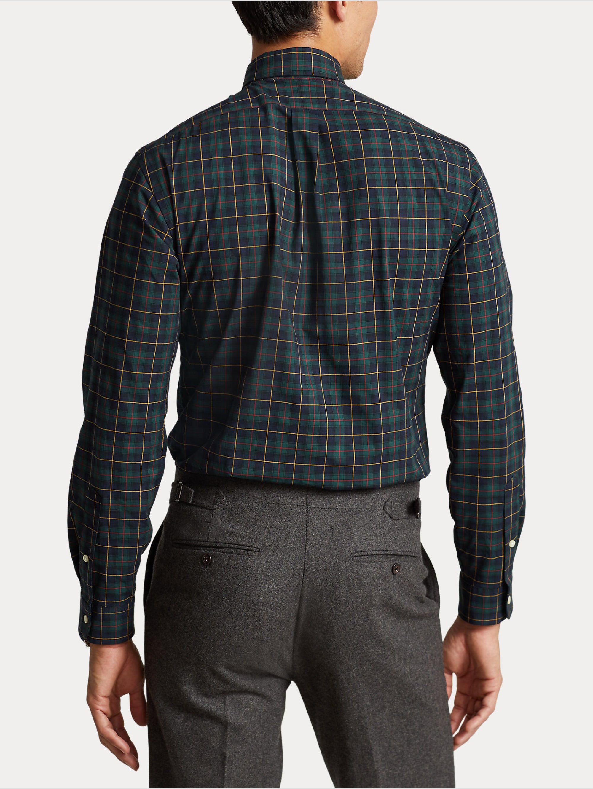 Green / Blue Scottish Check Shirt