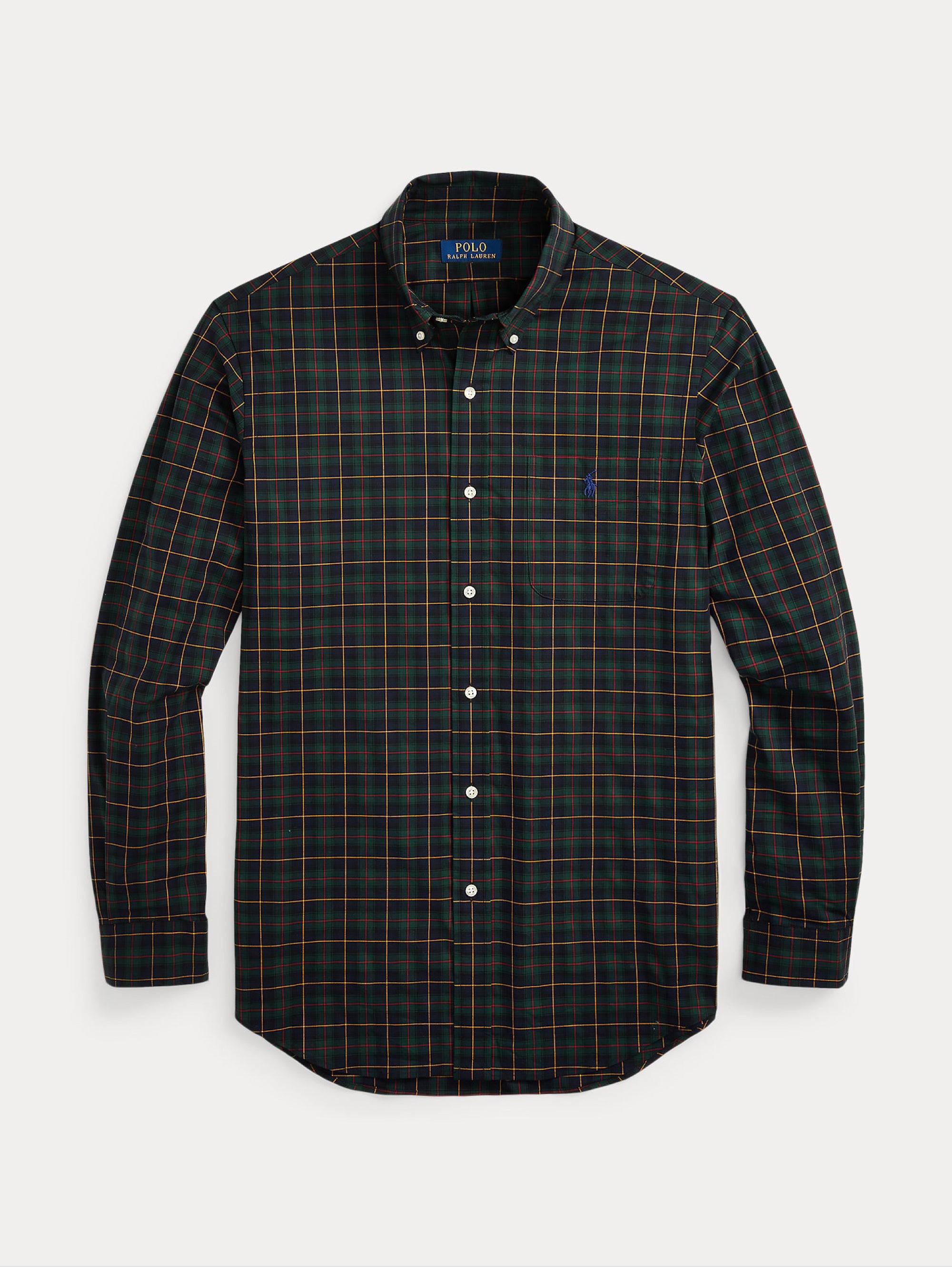 Green / Blue Scottish Check Shirt