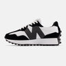 NEW BALANCE-Sneakers in Pelle 327 Bianco/Nero-TRYME Shop