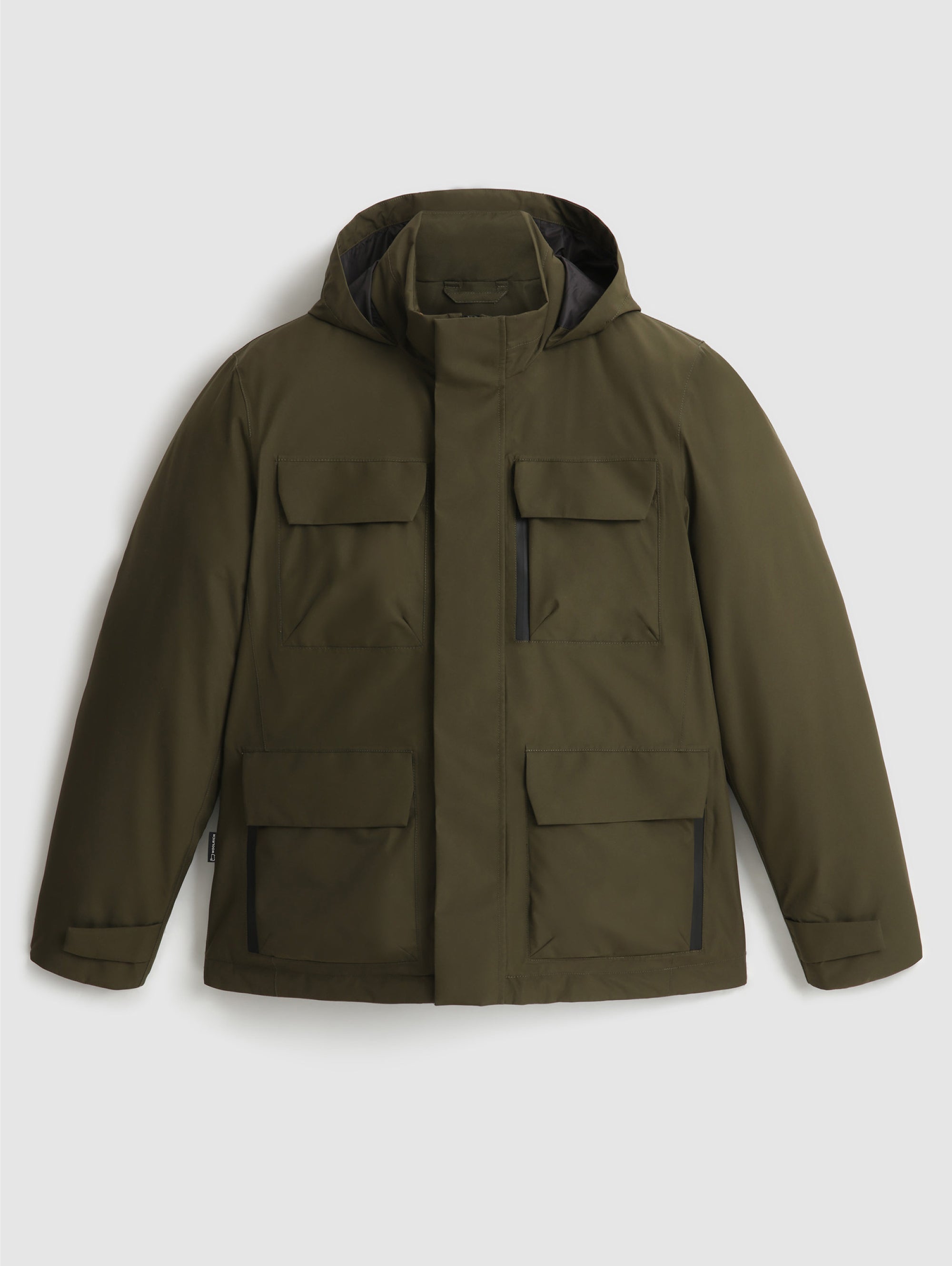 WOOLRICH Field Jacket in GORE-TEX Verde – TRYME Shop