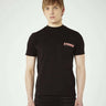 JOHN RICHMOND-T-shirt con Stampa Posteriore Nero-TRYME Shop