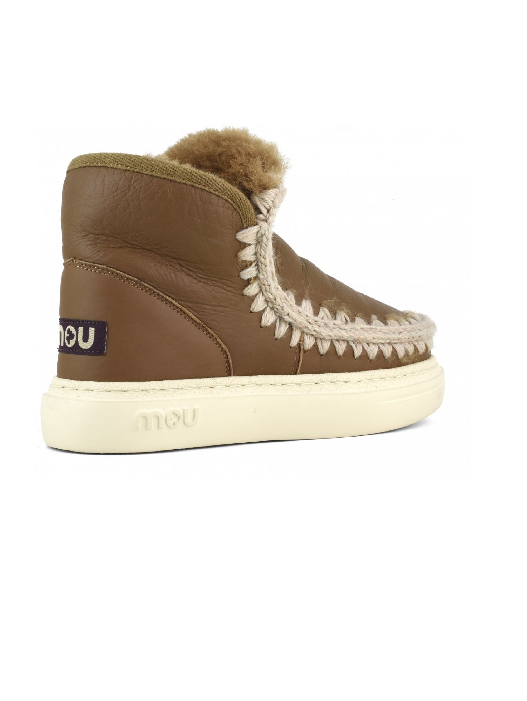 Ankle boot in Sheepskin Sneakers Bold Brown
