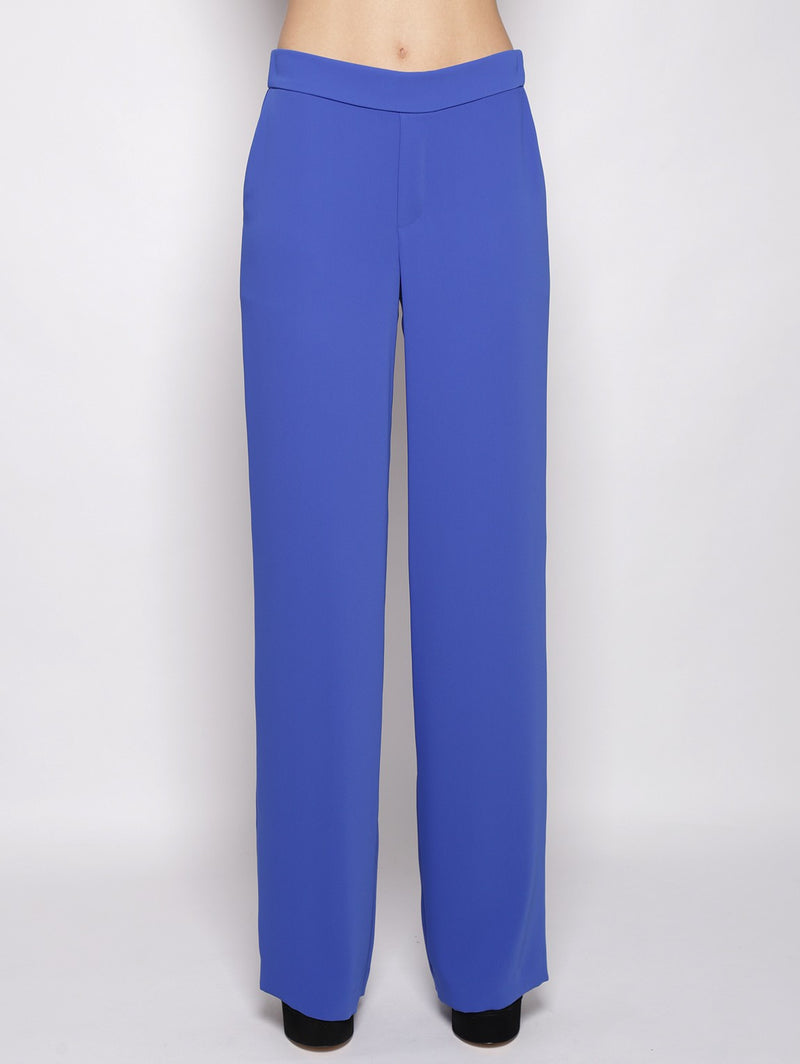 P.A.R.O.S.H.-Pantalone Pantera Blu Royal-TRYME Shop