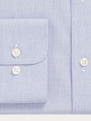 Elegantes Hemd mit Regent-Kragen Hellblau
