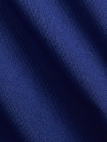 Royal Blue Slim Fit Cotton Twill Shirt