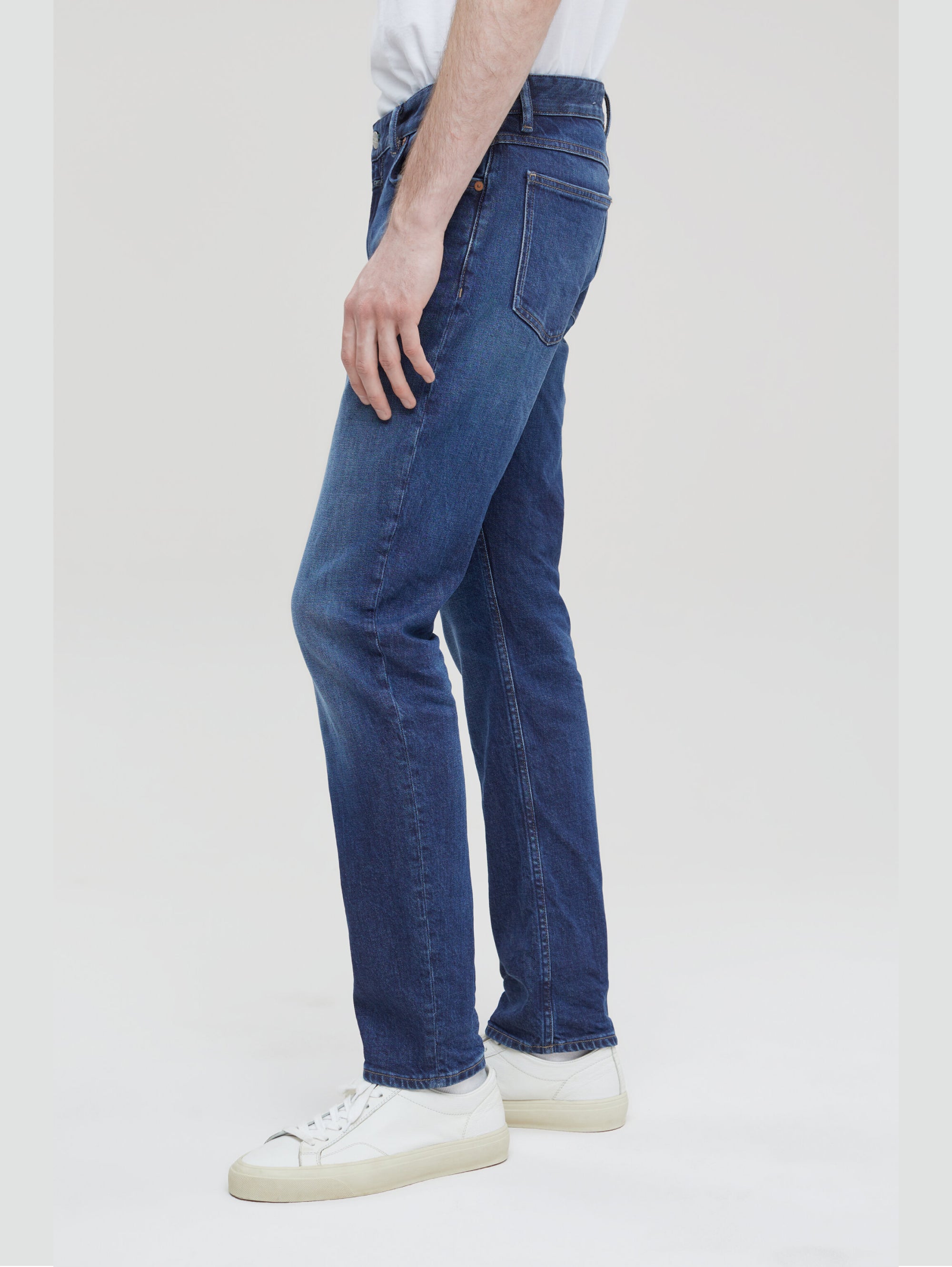 Slim Jeans in Blue Organic Cotton