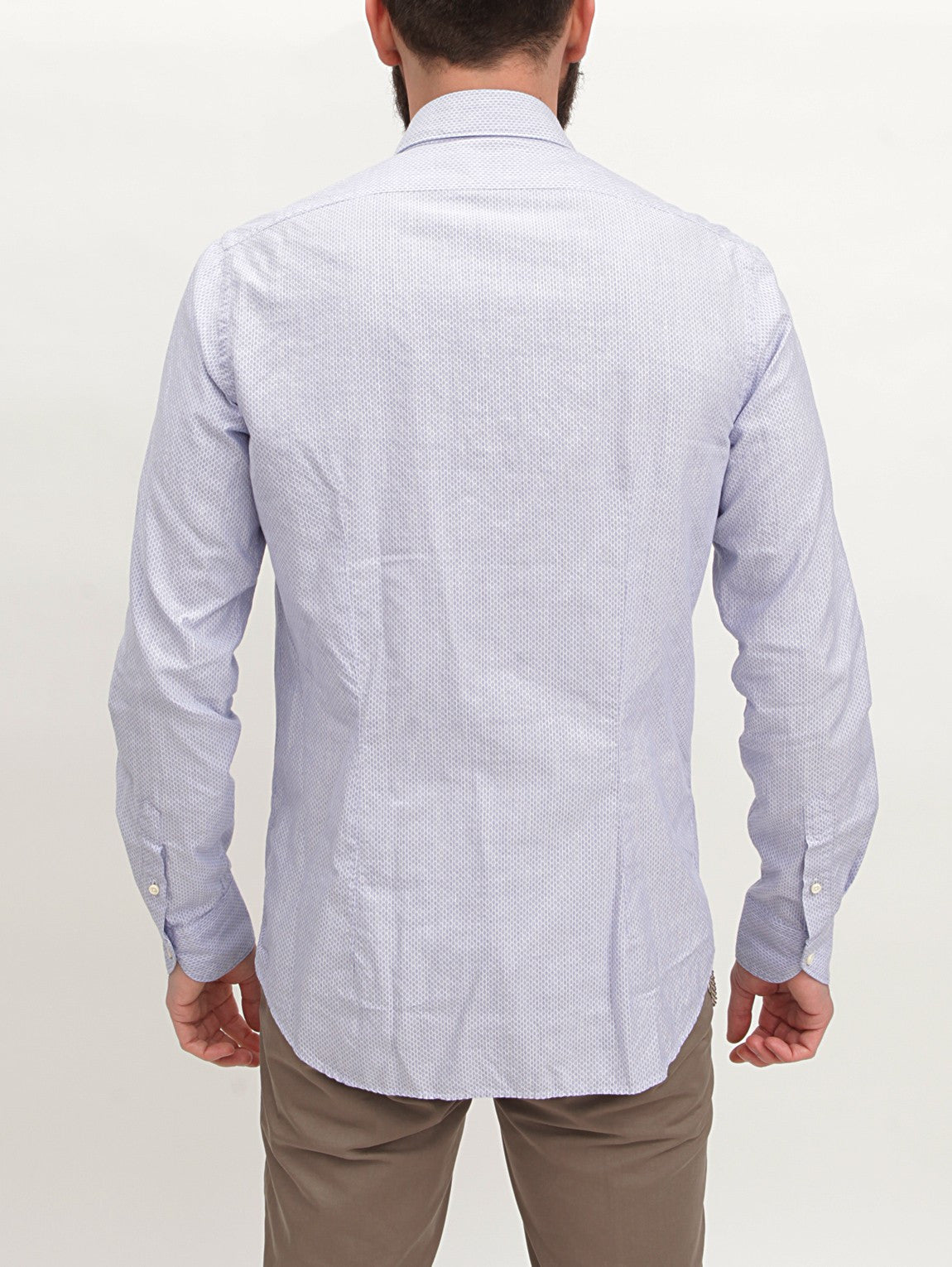 XACUS - Camicia in armaturato misto lino - Mod.767 POLVERE-Camicie-Xacus-TRYME Shop